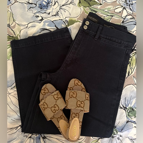 Banana Republic High Rise Wide Leg crop jeans - Picture 3 of 5